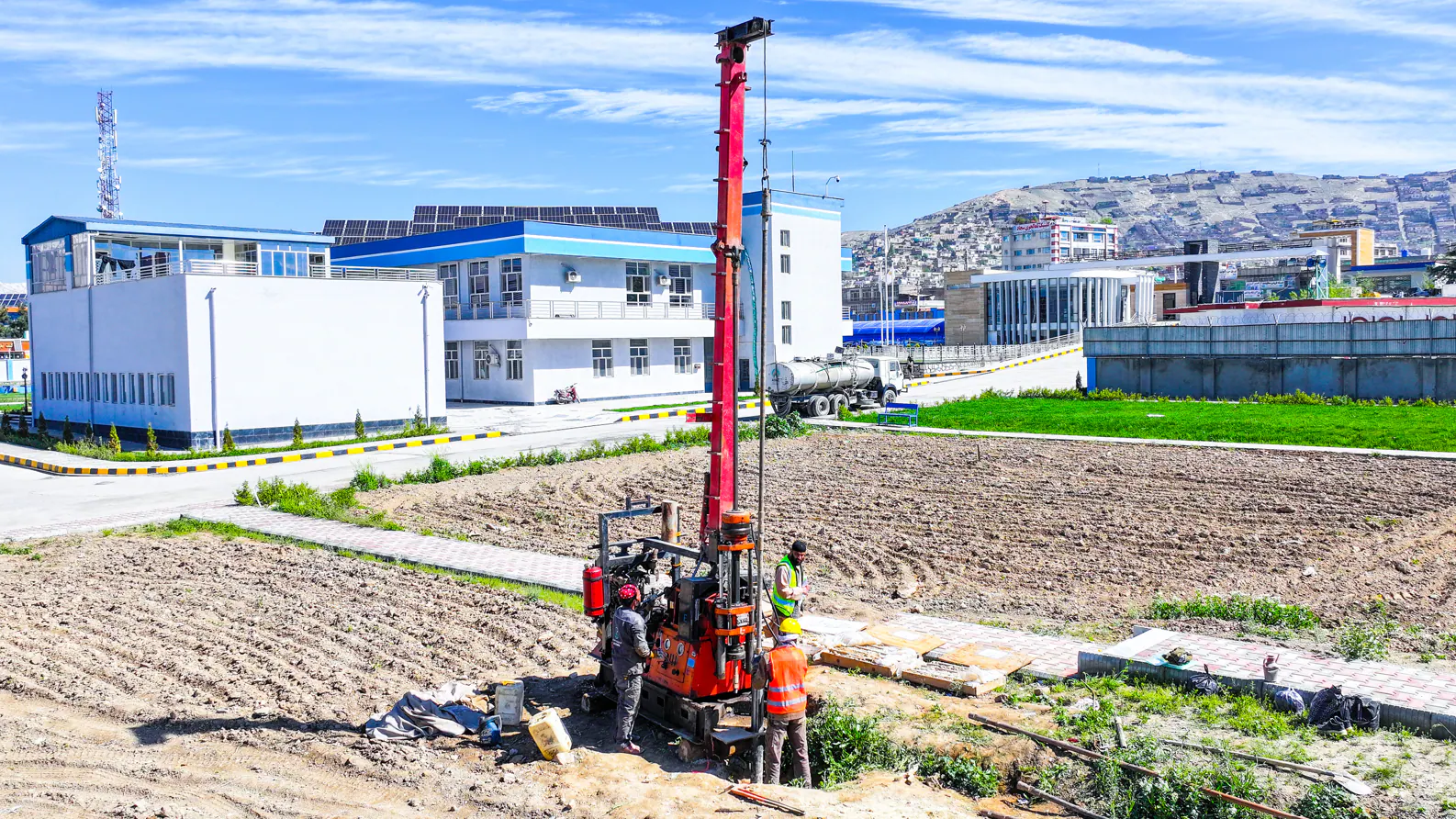 Construction Project for Administrative Building and Mosque Commences at the Afghanistan Oil and Gas Corporation