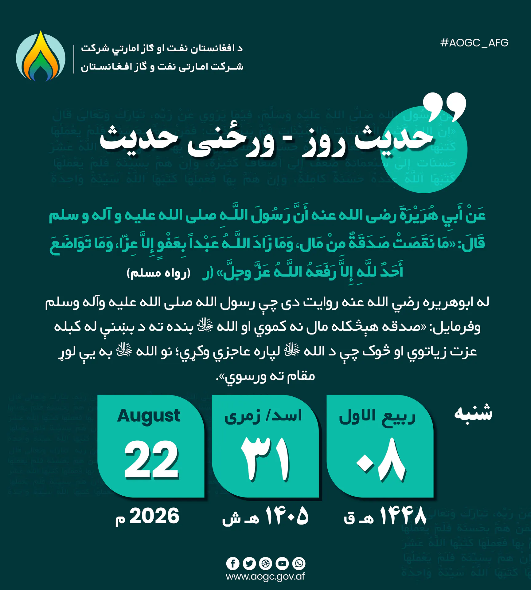 Hadith of the Day